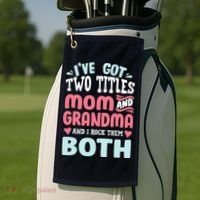 Mom Grandma Great Grandma Golf Towel thumb 2