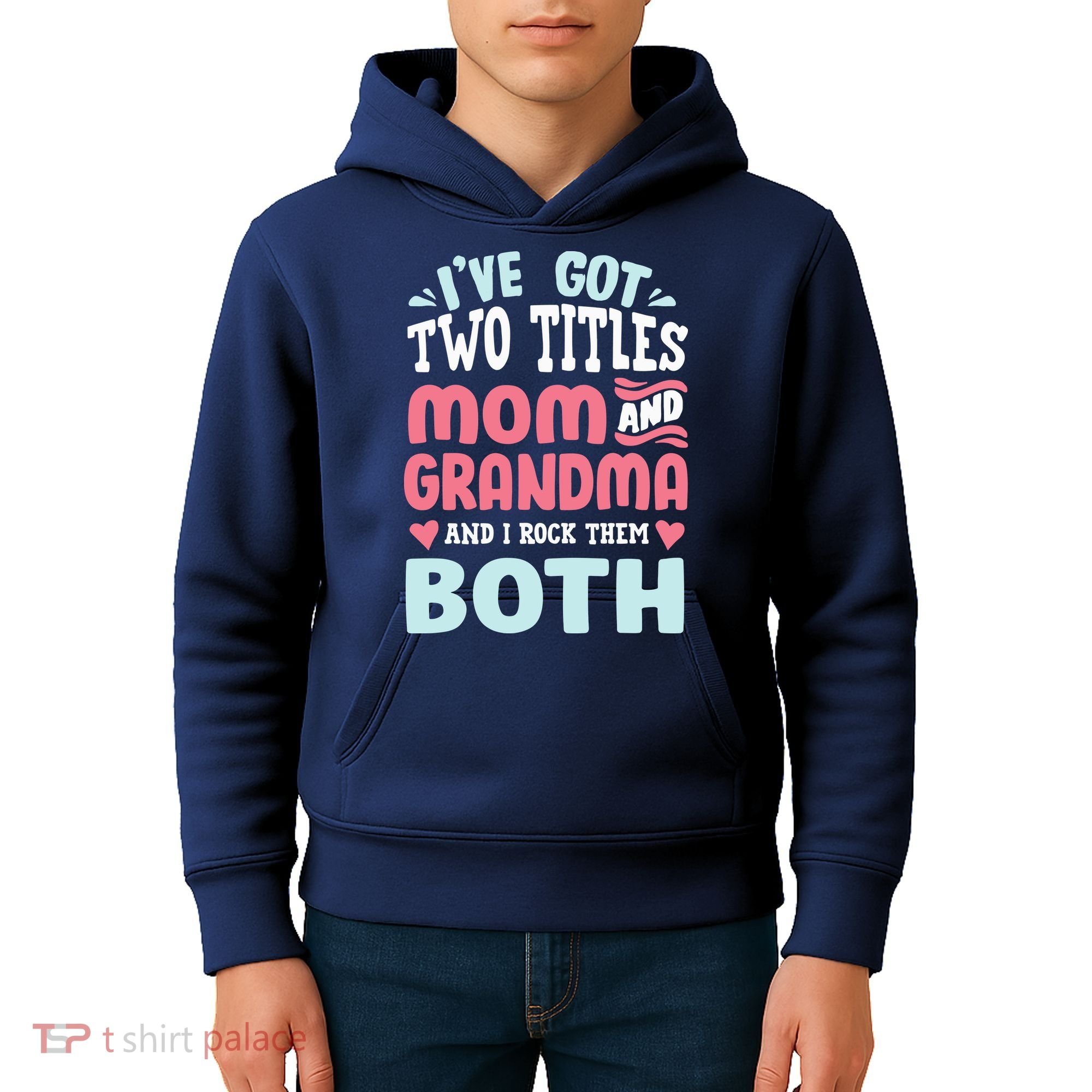 Mom Grandma Great Grandma Kids Hoodie