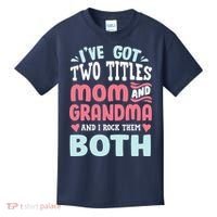 Mom Grandma Great Grandma Kids T-Shirt thumb 0