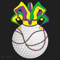 Mardi Gras Golf Jester Hat Funny Festival Party Beanie thumb 2