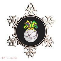 Mardi Gras Golf Jester Hat Funny Festival Party Ornament thumb 0