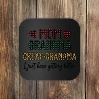 Mom Grandma Great Grandma Coaster thumb 0