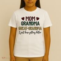 Mom Grandma Great Grandma T-Shirt thumb 4
