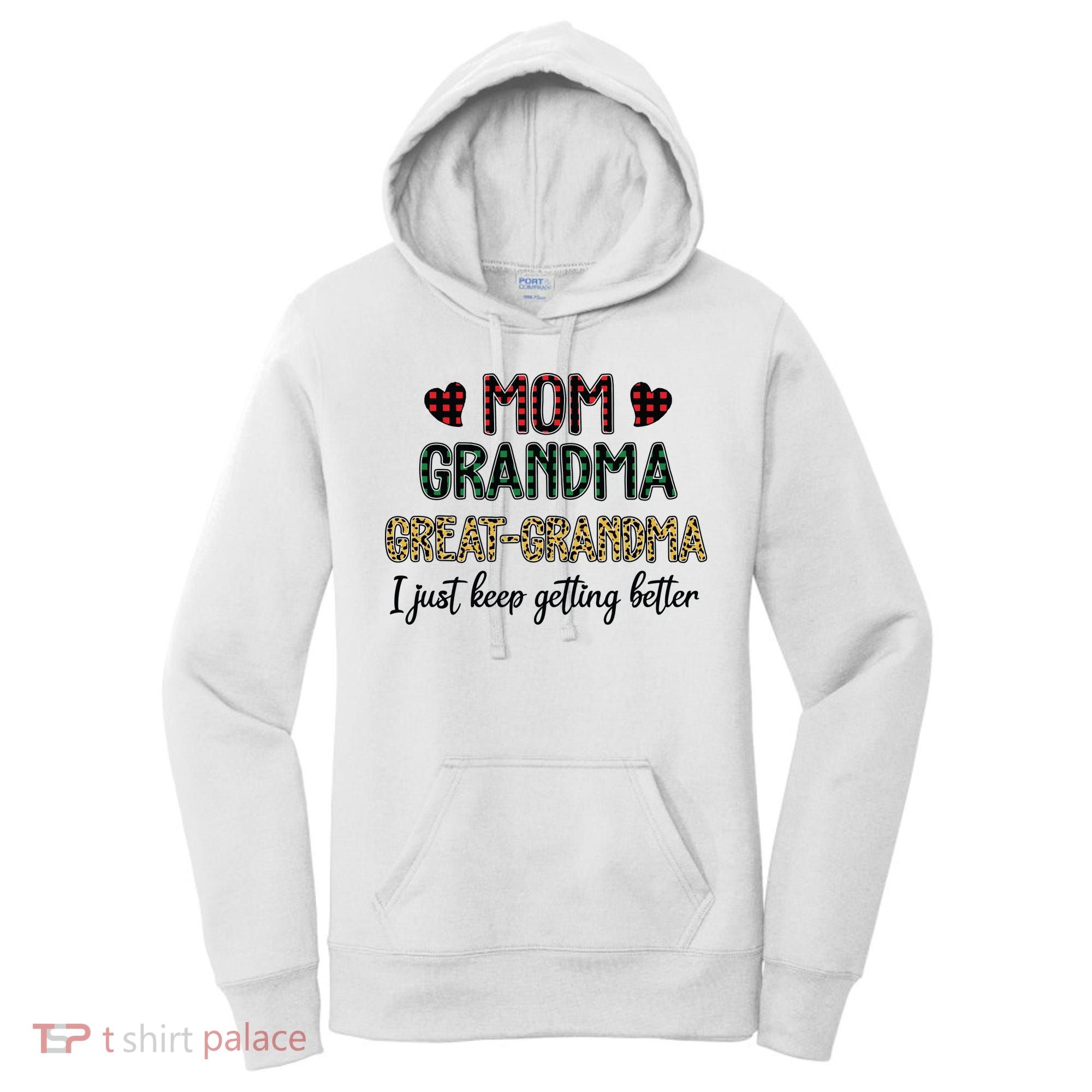 Mom Grandma Great Grandma Women's Hoodie