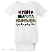 Mom Grandma Great Grandma Baby Bodysuit thumb 0