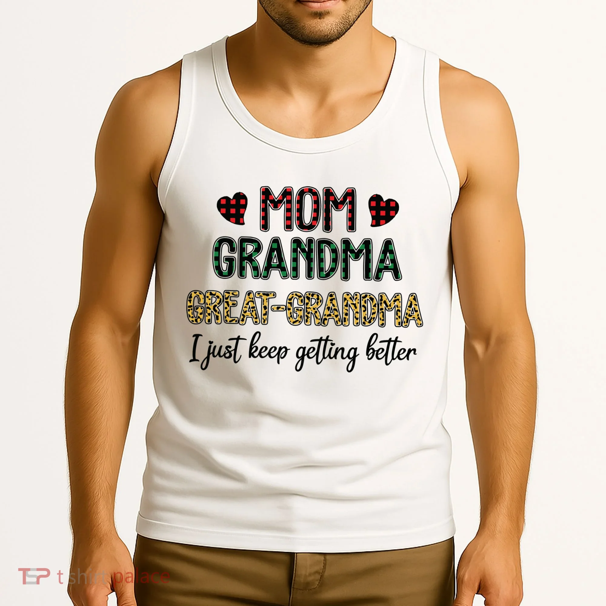 Mom Grandma Great Grandma Tank Top