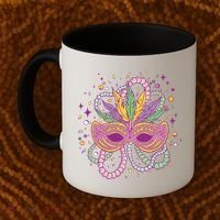 Mardi Gras Holiday Coffee Mug thumb 2