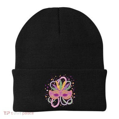 Mardi Gras Holiday Beanie