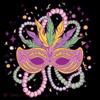 Mardi Gras Holiday Toddler Hoodie thumb 2