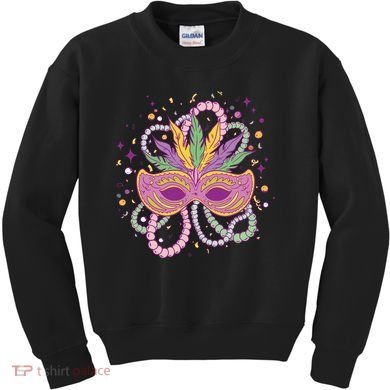 Mardi Gras Holiday Kids Sweatshirt