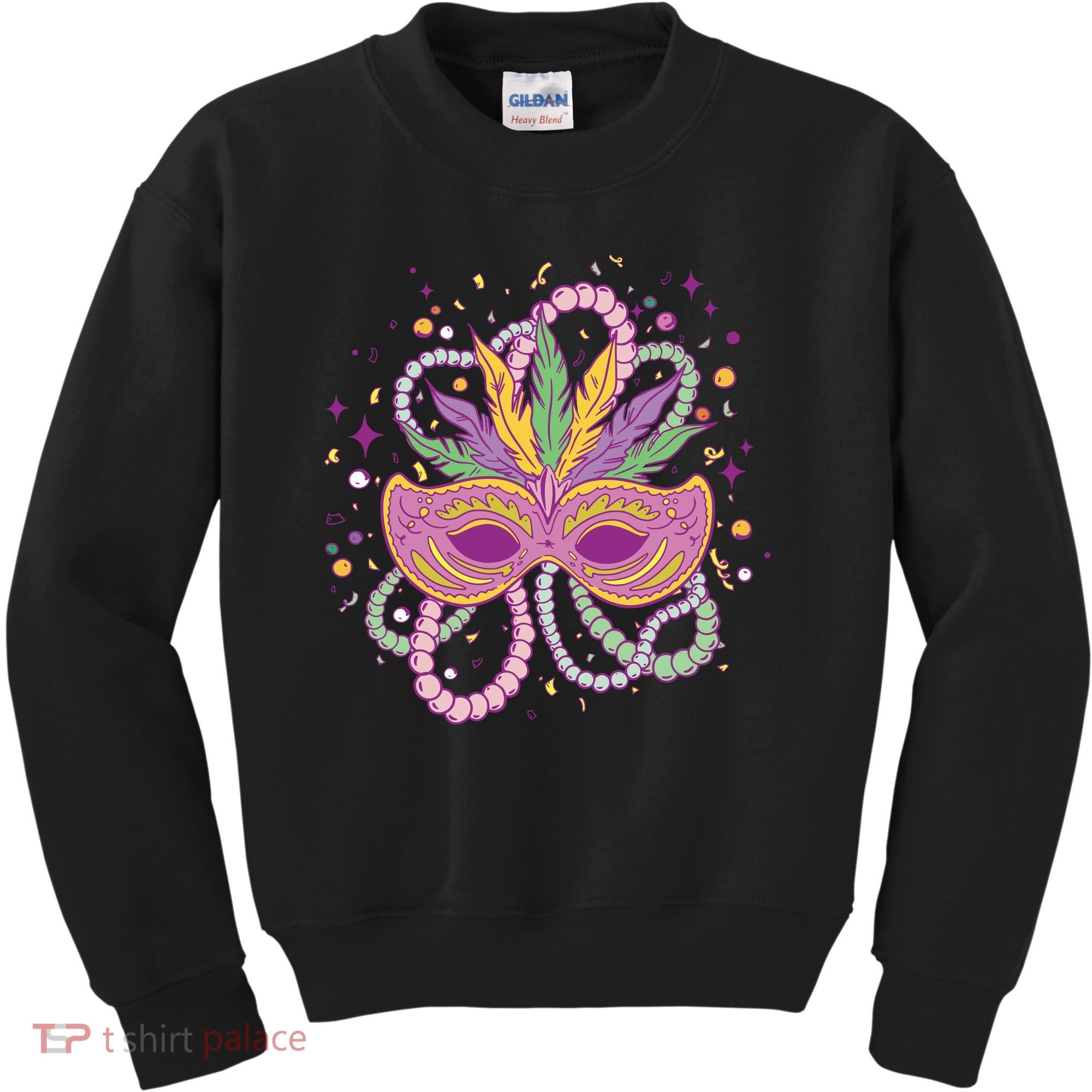 Mardi Gras Holiday Kids Sweatshirt
