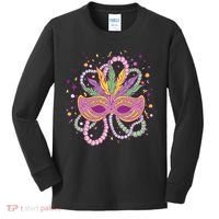 Mardi Gras Holiday Kids Long Sleeve Shirt thumb 0