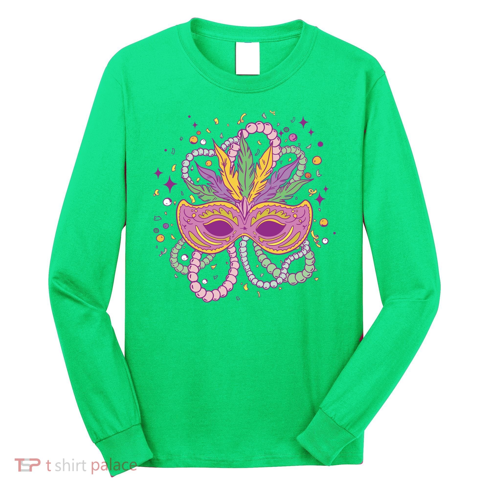 Mardi Gras Holiday Long Sleeve Shirt