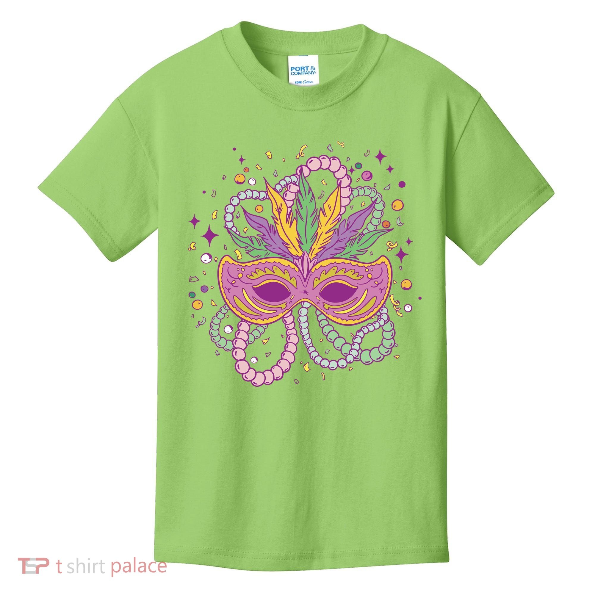 Mardi Gras Holiday Kids T-Shirt