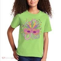 Mardi Gras Holiday Kids T-Shirt thumb 2