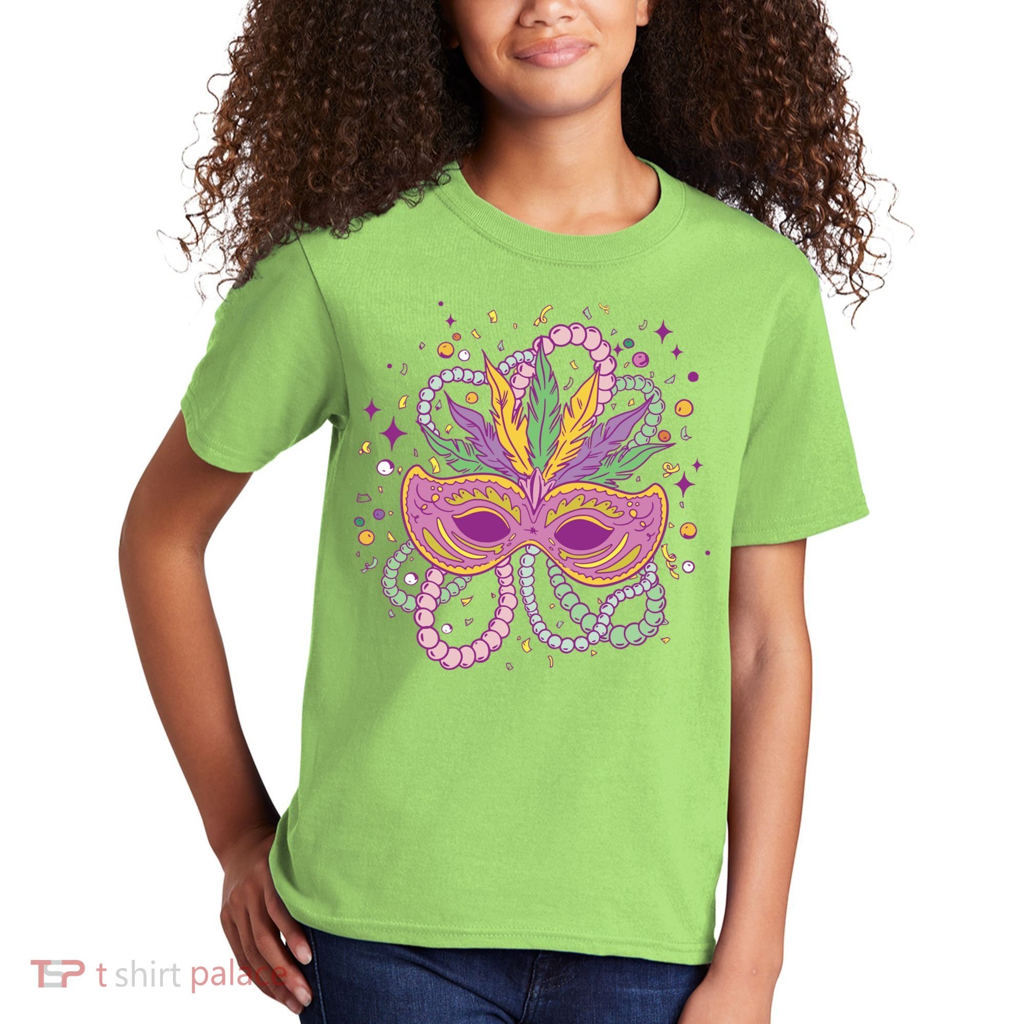 Mardi Gras Holiday Kids T-Shirt