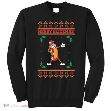 Merry Glizzmas Hot Ugly Christmas  Sweatshirt