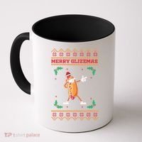 Merry Glizzmas Hot Ugly Christmas  Coffee Mug thumb 0