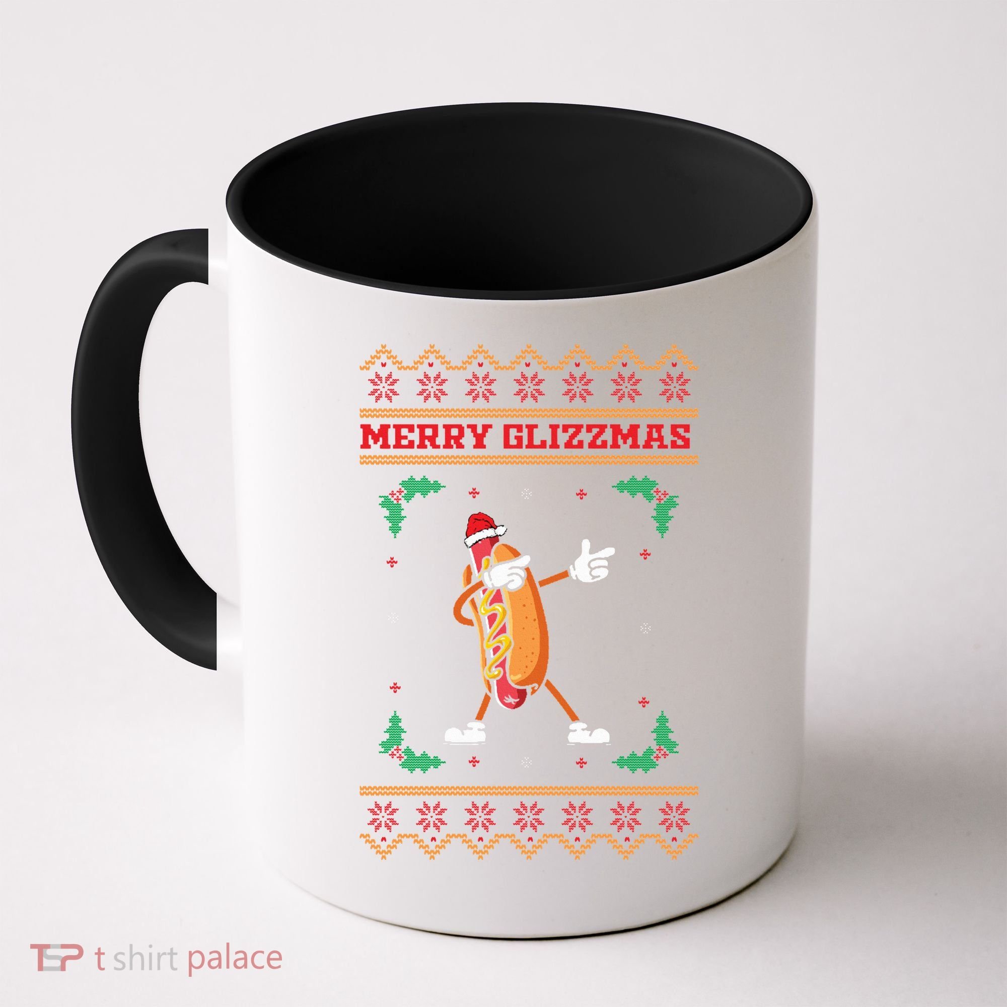 Merry Glizzmas Hot Ugly Christmas  Coffee Mug