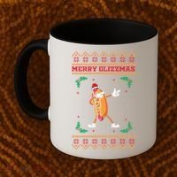 Merry Glizzmas Hot Ugly Christmas  Coffee Mug thumb 2