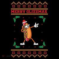 Merry Glizzmas Hot Ugly Christmas  Women's Hoodie thumb 2
