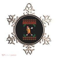 Merry Glizzmas Hot Ugly Christmas  Ornament thumb 0