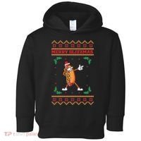Merry Glizzmas Hot Ugly Christmas  Toddler Hoodie thumb 0