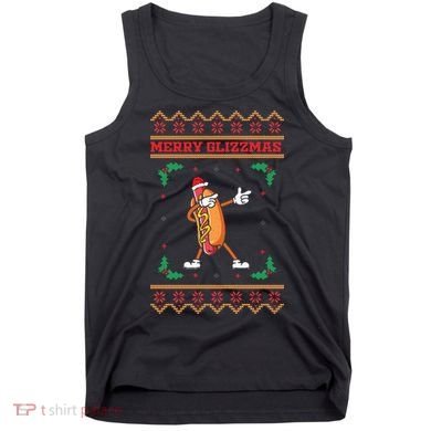 Merry Glizzmas Hot Ugly Christmas  Tank Top