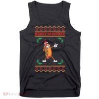Merry Glizzmas Hot Ugly Christmas  Tank Top thumb 0