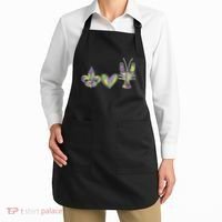 Mardi Gras Heart Crawfish Celebration Apron thumb 2