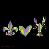 Mardi Gras Heart Crawfish Celebration Coffee Mug thumb 5