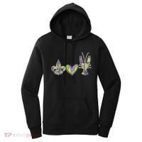 Mardi Gras Heart Crawfish Celebration Women's Hoodie thumb 0