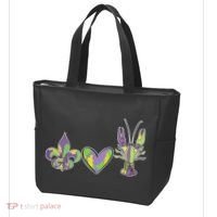 Mardi Gras Heart Crawfish Celebration Tote Bag thumb 3