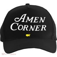 Masters Green Heather Amen Corner Five-Panel Snapback Cap thumb 0