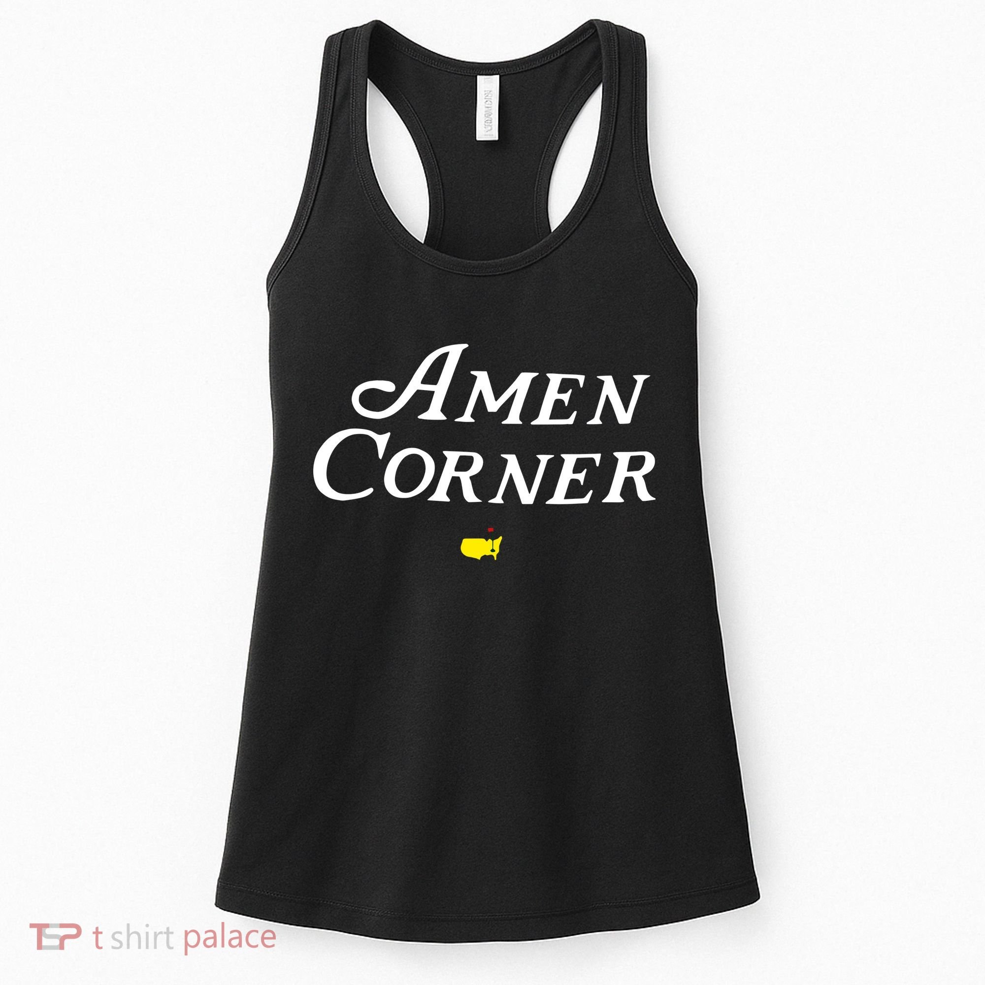 Masters Green Heather Amen Corner Women's Tank Top