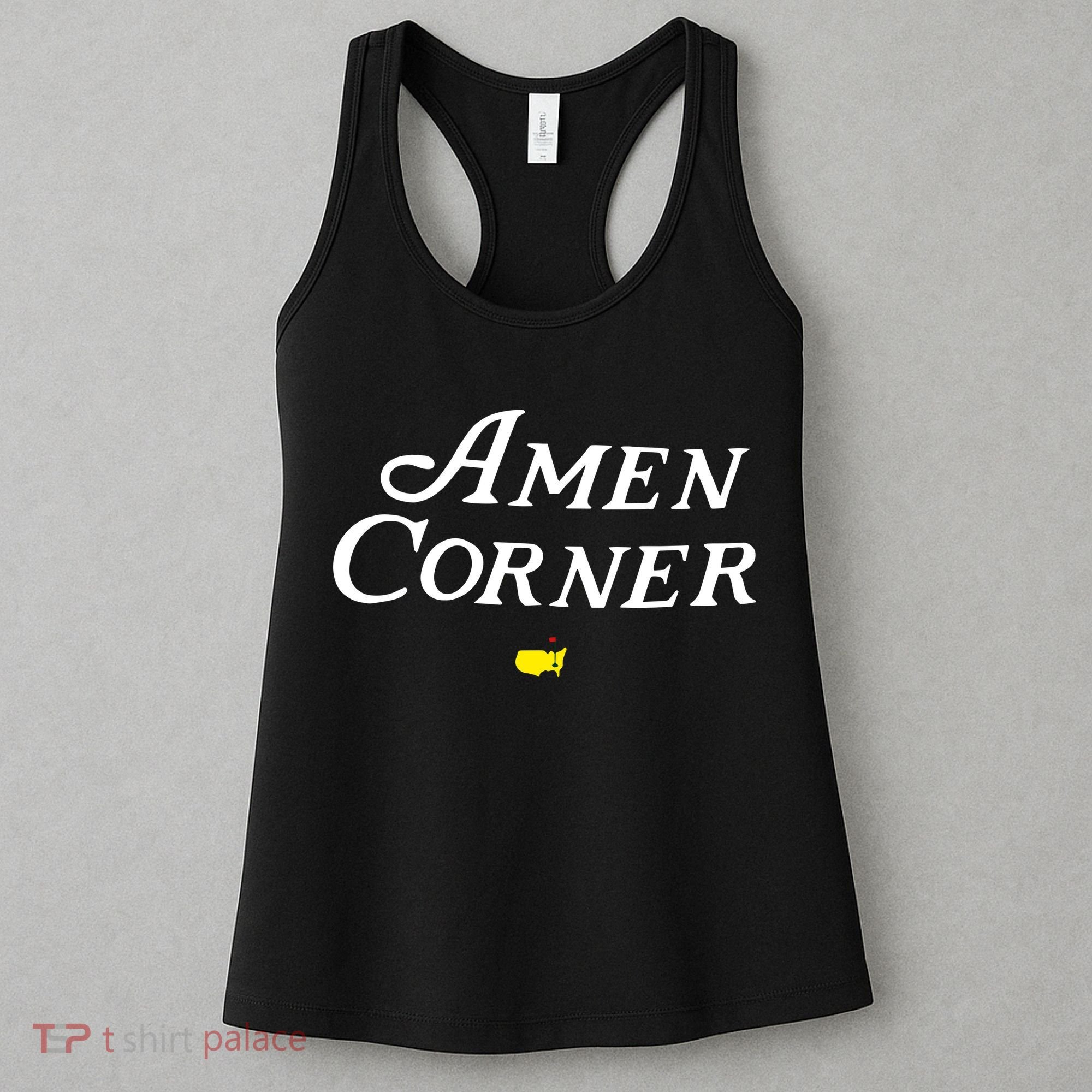 Masters Green Heather Amen Corner Women's Tank Top