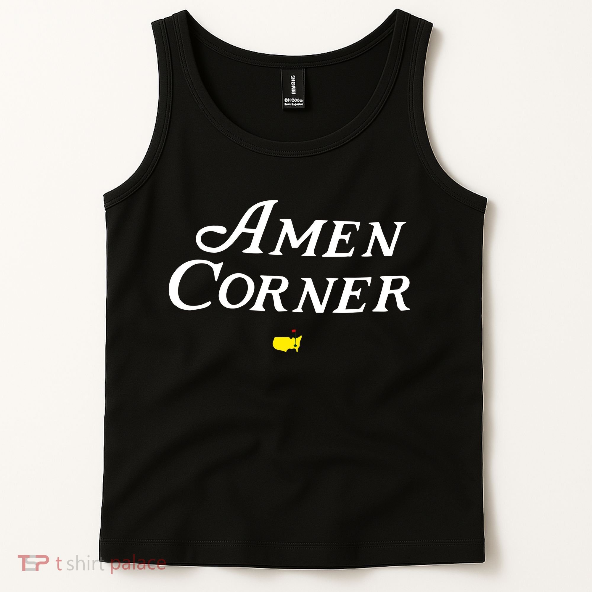 Masters Green Heather Amen Corner Tank Top
