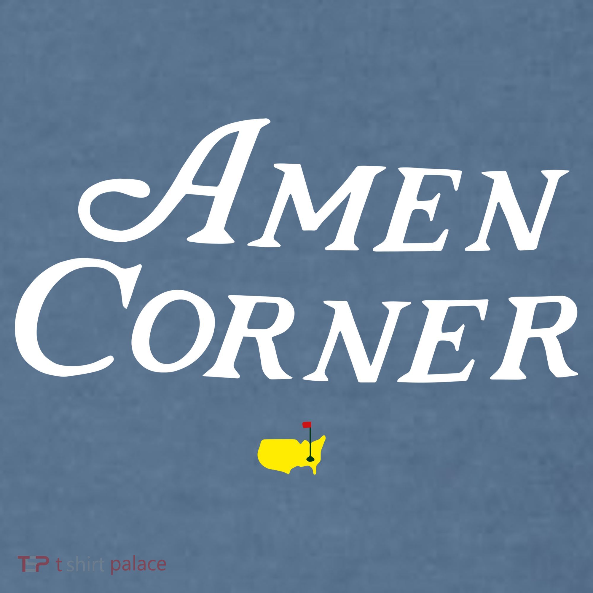 Masters Green Heather Amen Corner Garment-Dyed Sweatshirt