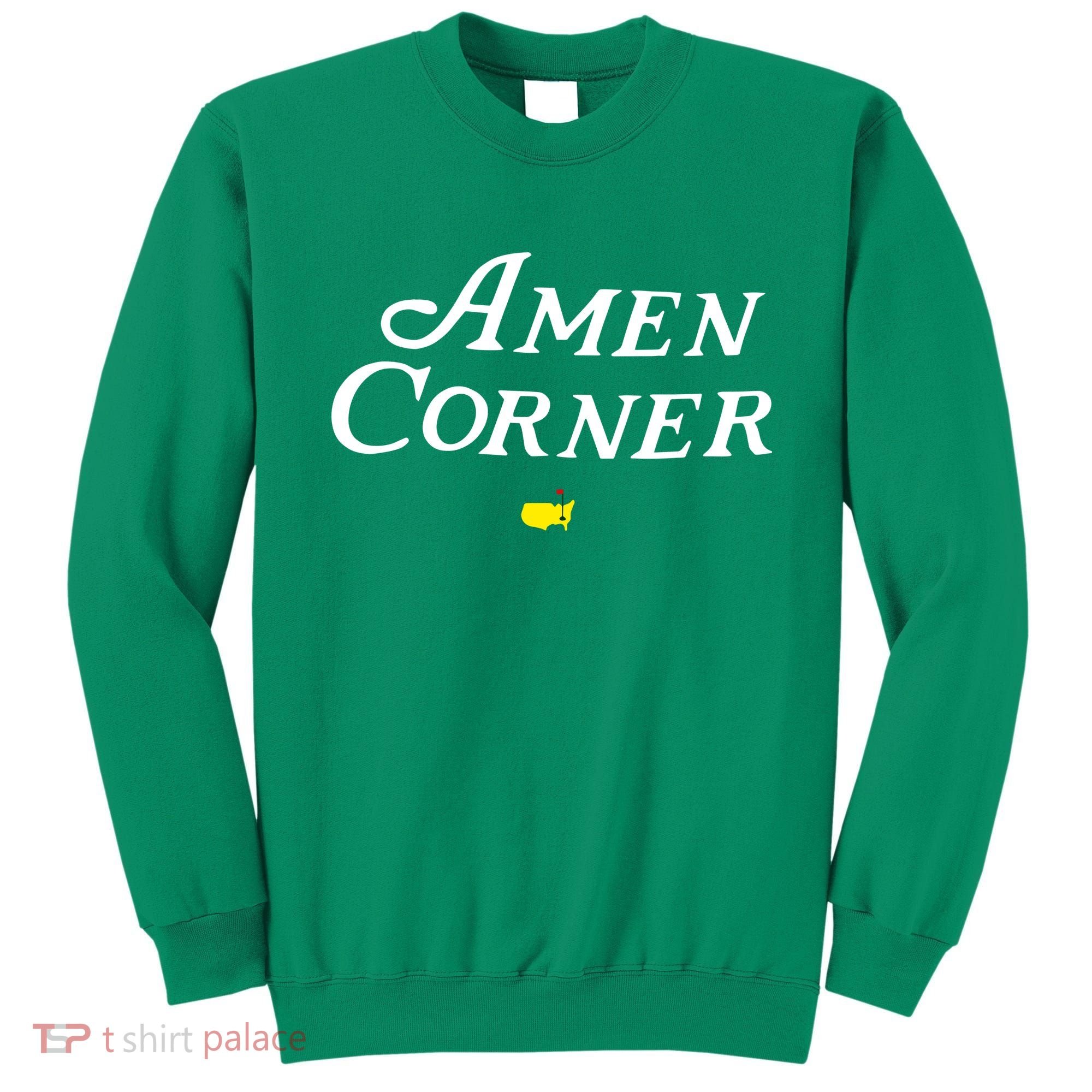 Masters Green Heather Amen Corner Sweatshirt