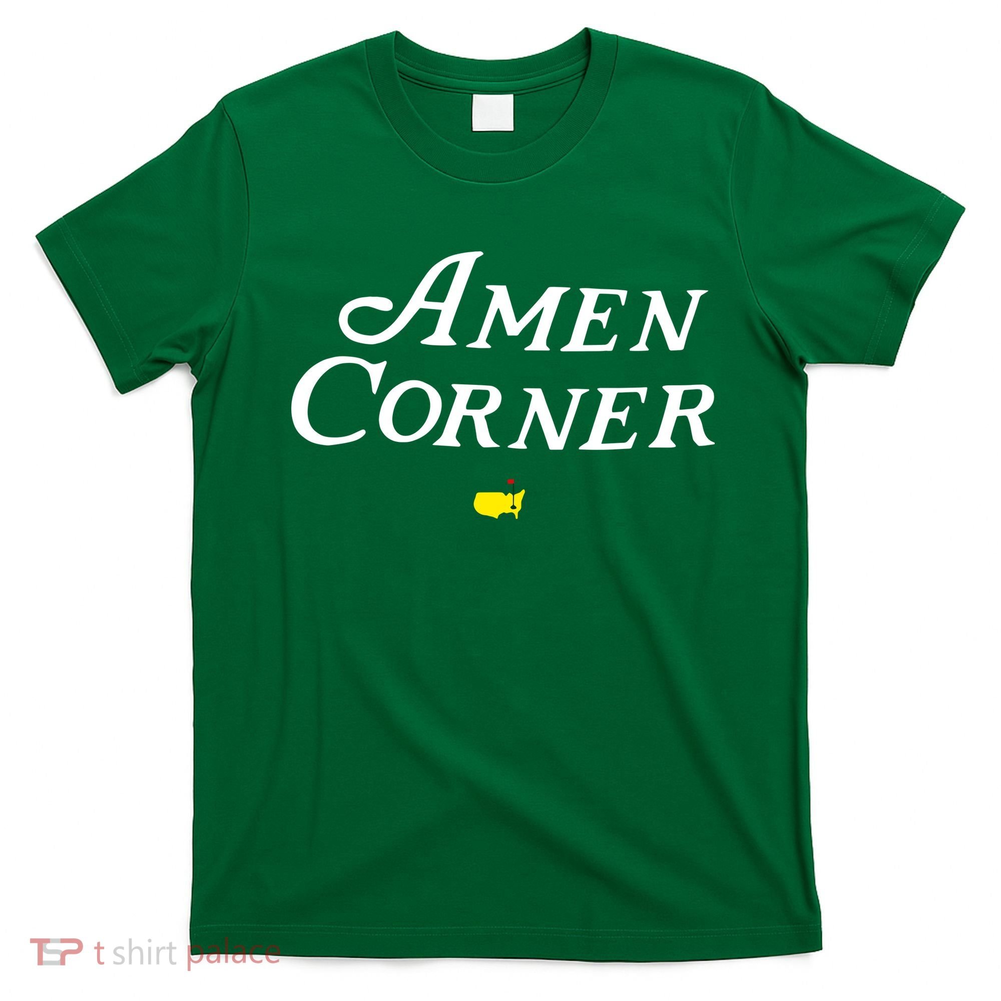 Masters Green Heather Amen Corner T-Shirt