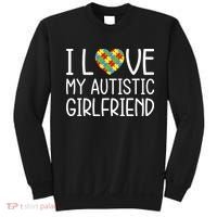 My Girlfriend Has Autism I Love My Autistic Girlfriend Sweatshirt thumb 0