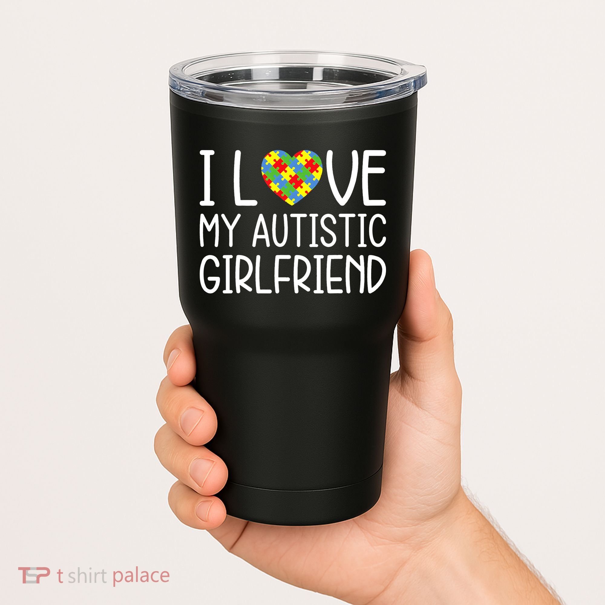 My Girlfriend Has Autism I Love My Autistic Girlfriend Tumbler