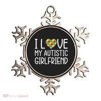 My Girlfriend Has Autism I Love My Autistic Girlfriend Ornament thumb 0