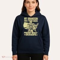 My Grandson Has Your Back Proud Army Grandpa Gift Hoodie thumb 5