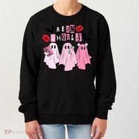 Mean Ghouls Halloween funny cow lover Women's Sweatshirt thumb 0