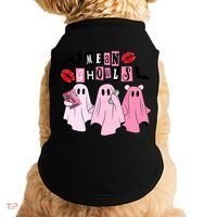 Mean Ghouls Halloween funny cow lover Doggie Tank thumb 0
