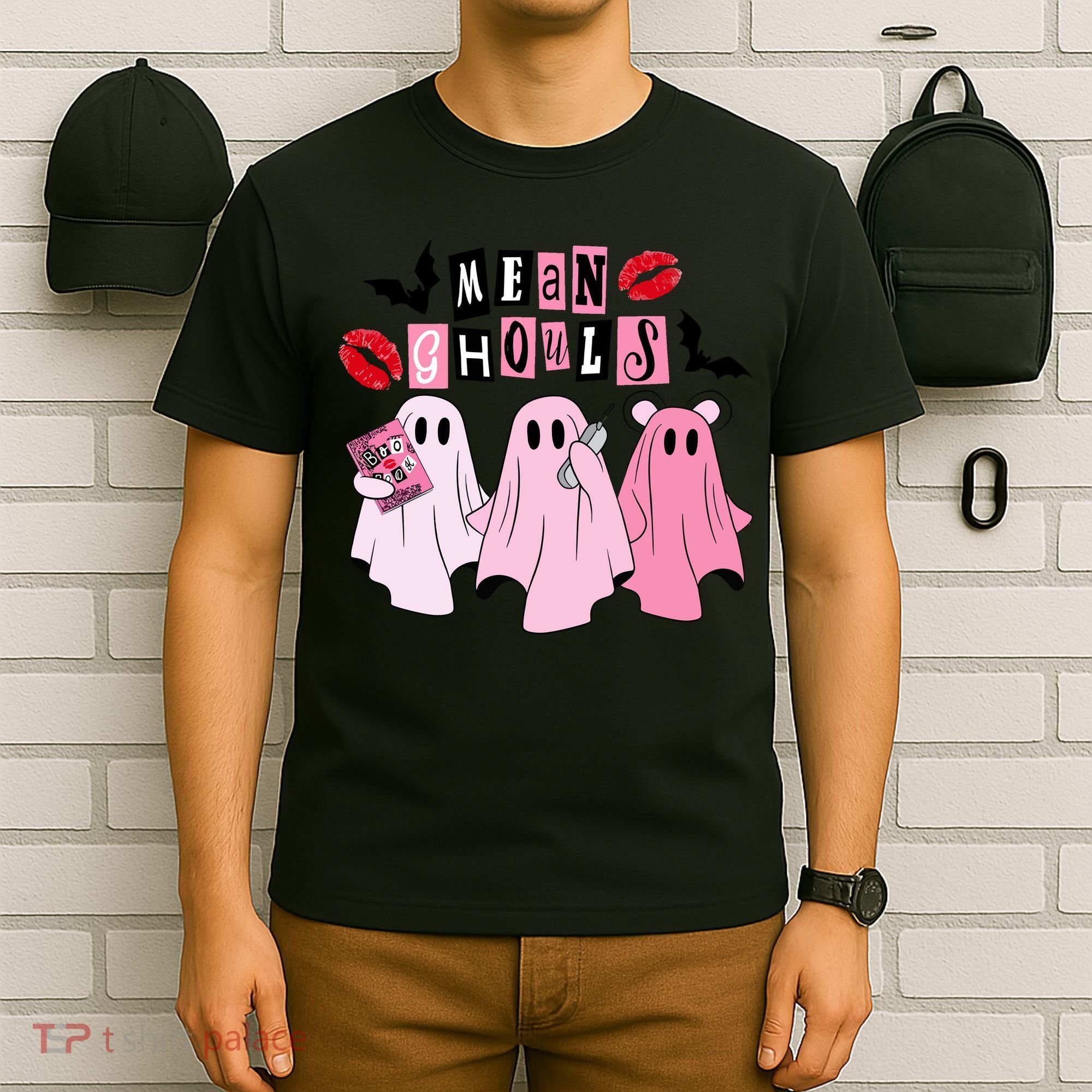 Mean Ghouls Halloween funny cow lover T-Shirt