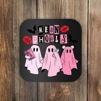 Mean Ghouls Halloween funny cow lover Coaster thumb 0