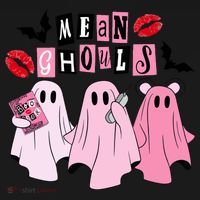Mean Ghouls Halloween funny cow lover Women's Hoodie thumb 2