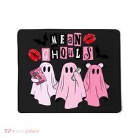 Mean Ghouls Halloween funny cow lover Mousepad thumb 0